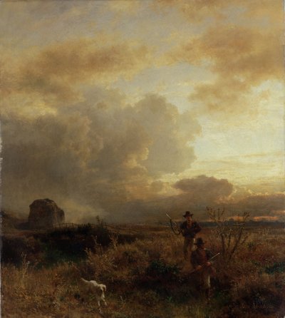 Clearing Thunderstorm in the Countryside, 1857 by Oswald Achenbach